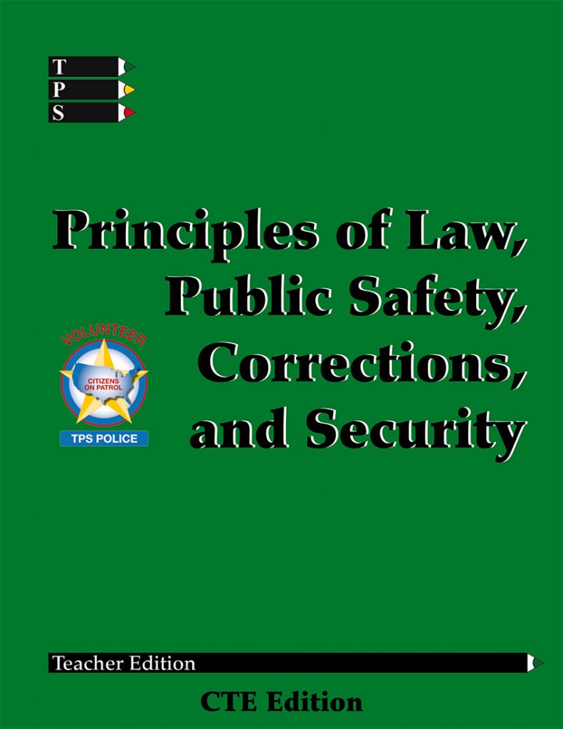 Principles Of Law Public Safety Corrections And Security Teacher